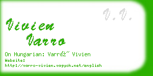 vivien varro business card